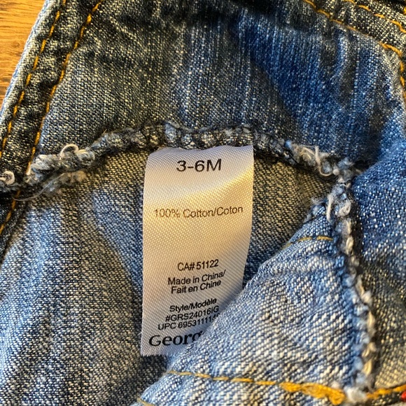 Bundle of 2 overall dresses 3-6 months - Picture 2 of 2